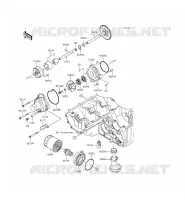 POMPE A HUILE pour Kawasaki Z800 ABS