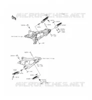 REPOSE PIED pour Kawasaki Z800 ABS