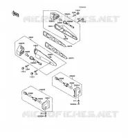 CLIGNOTANTS pour Kawasaki GPZ1000RX