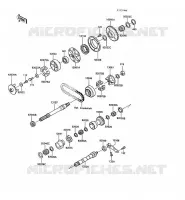 BALANCIER(ZXT00A 020487 ) pour Kawasaki GPZ1000RX