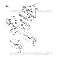 CLIGNOTANTS pour Kawasaki GPZ1000RX