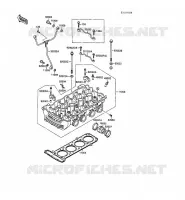 CULASSE pour Kawasaki GPZ1000RX
