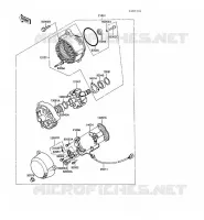 G&Eacute;N&Eacute;RATEUR pour Kawasaki GPZ1000RX