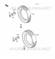 PNEUS pour Kawasaki GPZ1000RX