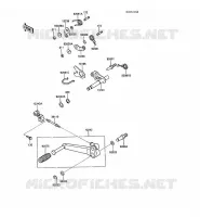 SELECTEUR pour Kawasaki GPZ1000RX