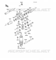 SUSPENSION pour Kawasaki GPZ1000RX