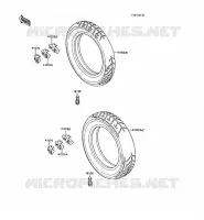 PNEUS pour Kawasaki GPZ1000RX