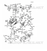 RADIATEUR pour Kawasaki GPZ1000RX