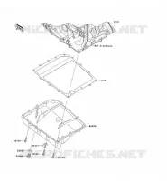 CARTER INFERIEUR pour Kawasaki NINJA ZX-10R