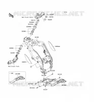 CH&Acirc;SSIS pour Kawasaki NINJA ZX-10R