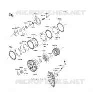 EMBRAYAGE pour Kawasaki NINJA ZX-10R