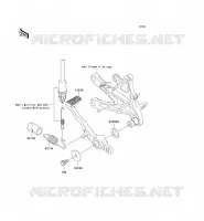 PEDALE DE FREIN/TORQUE LINK pour Kawasaki NINJA ZX-10R