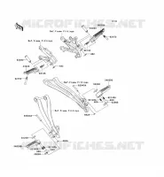 REPOSE PIED pour Kawasaki NINJA ZX-10R