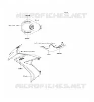 STICKER (NOIR) pour Kawasaki NINJA ZX-10R