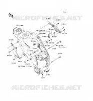 SUPPORT MOTEUR pour Kawasaki NINJA ZX-10R