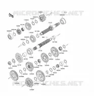 TRANSMISSION pour Kawasaki NINJA ZX-10R