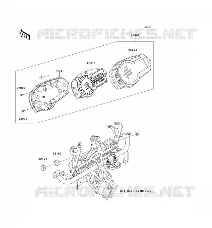 COMPTEURS Kawasaki MOTOS 1000 2013 Z1000SX  ZX1000GDF