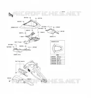 CACHE LAT&Eacute;RAL/GARDE CHAINE pour Kawasaki NINJA ZX-10R