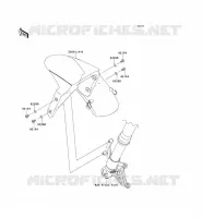 GARDE BOUE AVANT pour Kawasaki NINJA ZX-10R