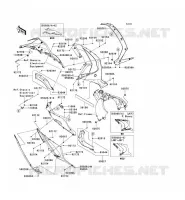 CARENAGE INFERIEUR pour Kawasaki NINJA ZX-10R