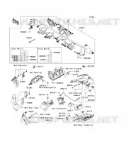 CHASSIS EQUIPMENT ELECTRIQUE pour Kawasaki NINJA ZX-10R