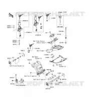 CONTACTEUR SERRURE/R&Eacute;FLECTEUR pour Kawasaki NINJA ZX-10R