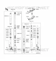FOURCHE pour Kawasaki NINJA ZX-10R