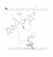 GARDE BOUE AVANT pour Kawasaki NINJA ZX-10R