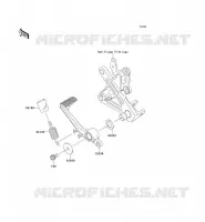 PEDALE DE FREIN/TORQUE LINK pour Kawasaki NINJA ZX-10R