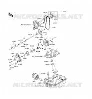 POMPE A HUILE/FILTRE &Agrave; HUILE pour Kawasaki NINJA ZX-10R