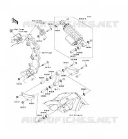 SUSPENSION/AMORTISSEUR pour Kawasaki NINJA ZX-10R