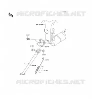 BEQUILLES pour Kawasaki NINJA ZX-10R