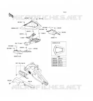 CACHE LAT&Eacute;RAL/GARDE CHAINE pour Kawasaki NINJA ZX-10R