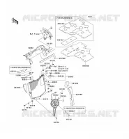 RADIATEUR pour Kawasaki NINJA ZX-10R