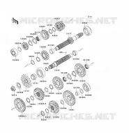TRANSMISSION pour Kawasaki NINJA ZX-10R