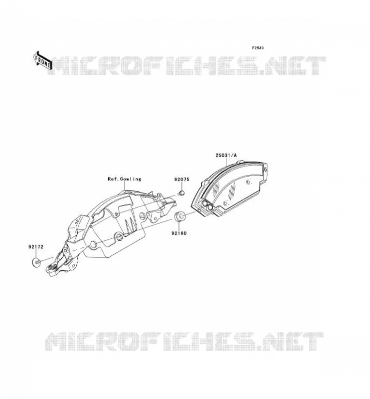COMPTEURS Kawasaki MOTOS 1000 2014 NINJA ZX-10R ABS  ZX1000KEF