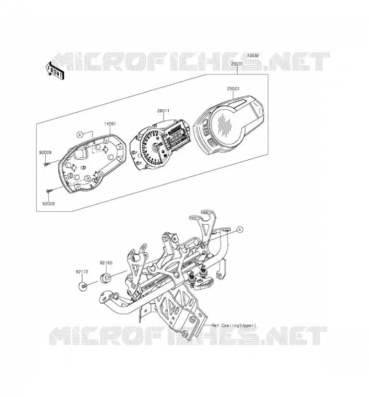 COMPTEURS Kawasaki MOTOS 1000 2014 Z1000SX ABS  ZX1000MEF