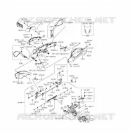 CARENAGE(SUPERIEUR) pour Kawasaki Z1000SX ABS