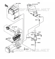 CARTOUCHE pour Kawasaki ZZR1100