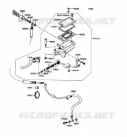 EMBRAYAGE MAITRE CYLINDRE pour Kawasaki ZZR1100