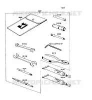 OUTIL pour Kawasaki ZZR1100