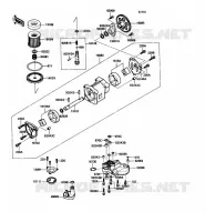 POMPE A HUILE pour Kawasaki ZZR1100