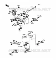 SUSPENSION pour Kawasaki ZZR1100