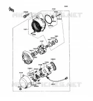 G&Eacute;N&Eacute;RATEUR pour Kawasaki ZZR1100