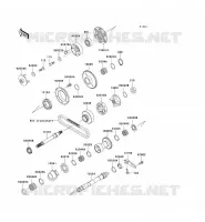 BALANCIER pour Kawasaki ZZR1100