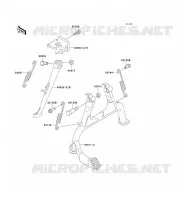 BEQUILLES pour Kawasaki ZZR1100