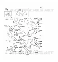 CARENAGE pour Kawasaki ZZR1100