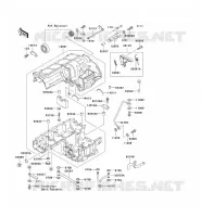 CARTER MOTEUR(S) pour Kawasaki ZZR1100
