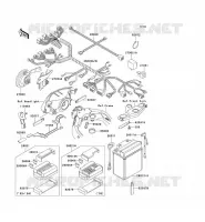 CHASSIS EQUIPMENT ELECTRIQUE pour Kawasaki ZZR1100