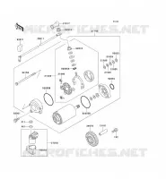 D&Eacute;MARREUR pour Kawasaki ZZR1100